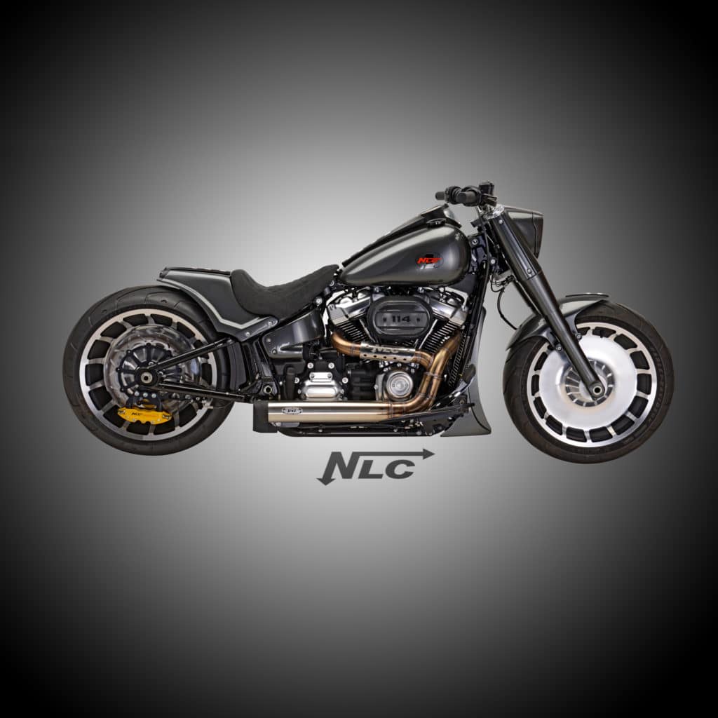 NLC - rear fender Milwaukee Eight from year 2018 only Breakout, Fatboy and FXDR