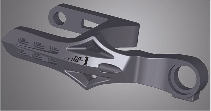 3D Swingarm Kit "GP-1" for V-Rod Bj. 2007-2017