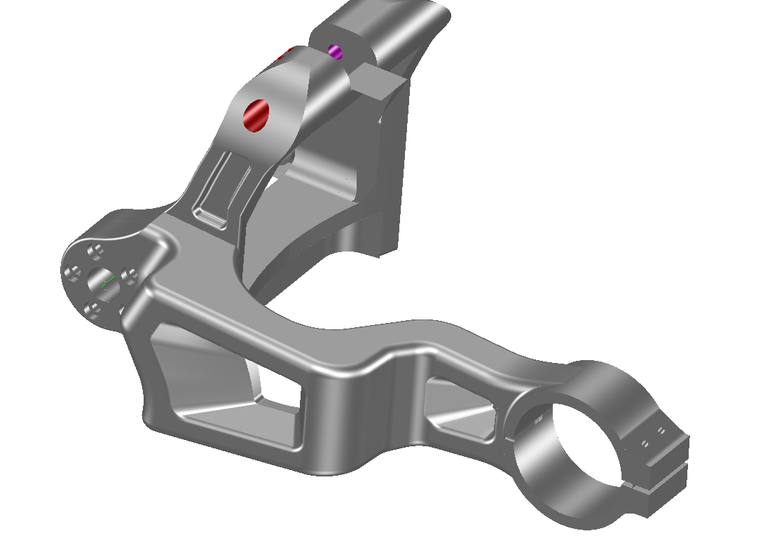 3D swingarm kit 18 inch for Softail M8