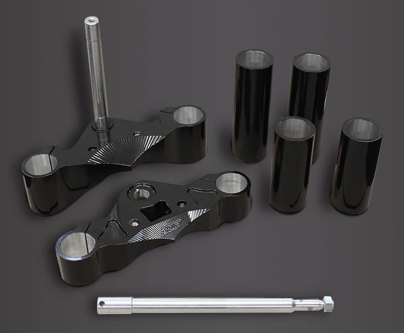 VR-50190       3D-Gabelbrückenkit OEM 290mm breite für alle V-Rod  ab 2012 / Muscle
