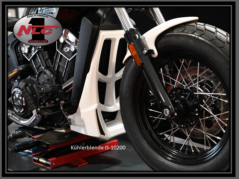 IS-10200 Radiator Shield -Formula - for Indian Scout