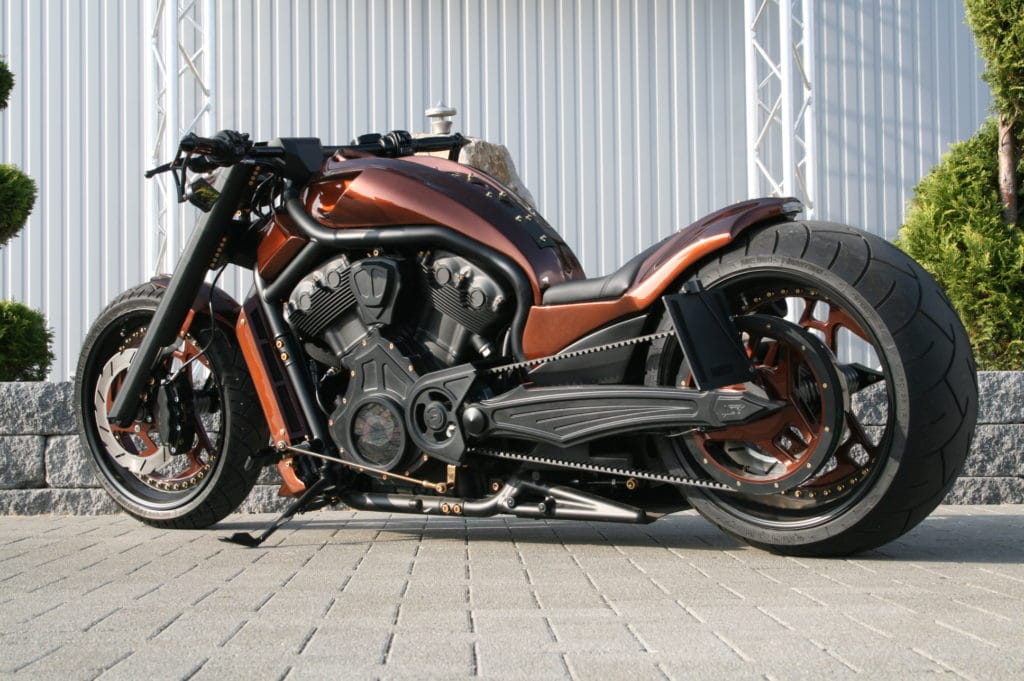 NLC - swing kit down-shock "clean dream" for all V-Rod from 2007