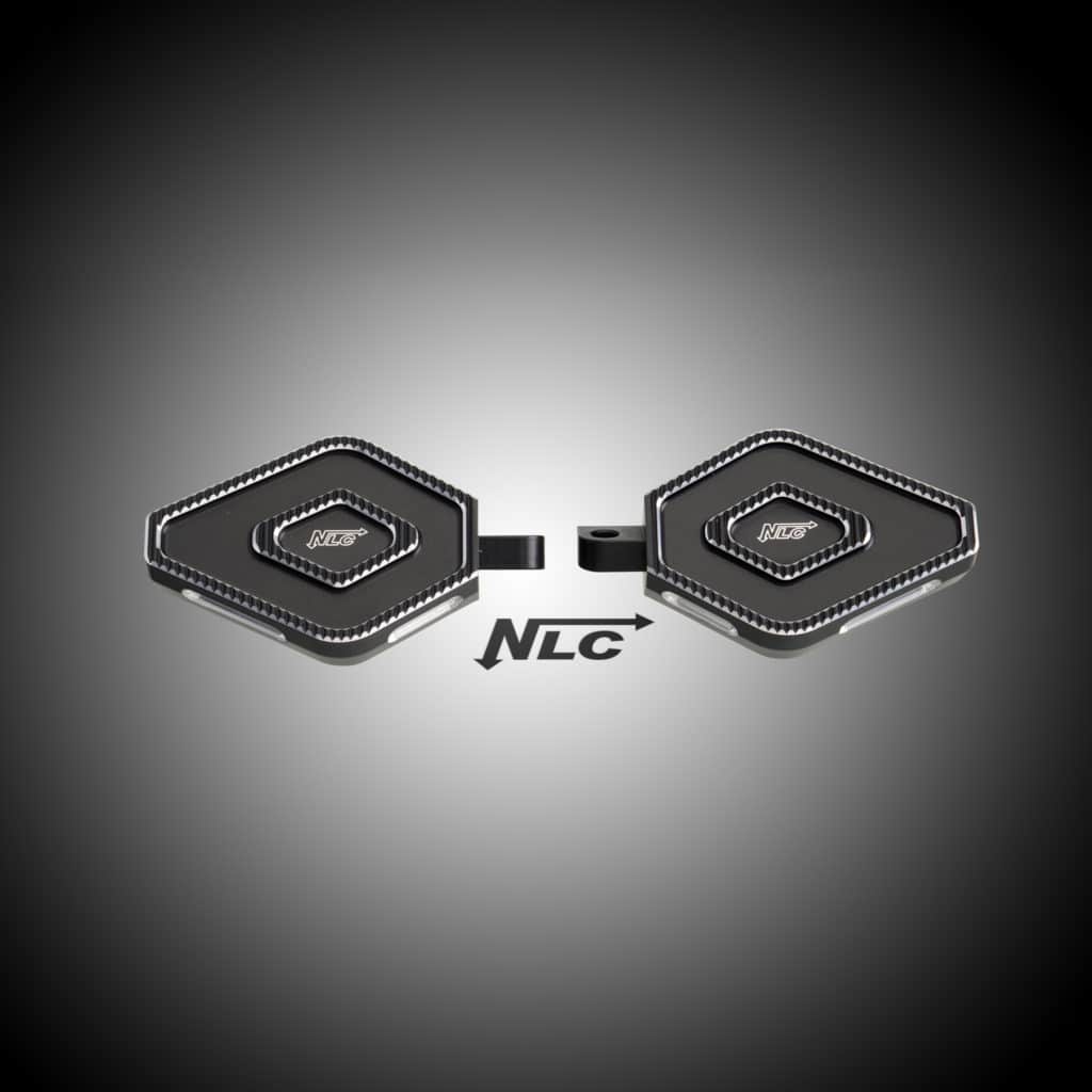 NLC Streetglide Passenger Latches - Design "Cut"
